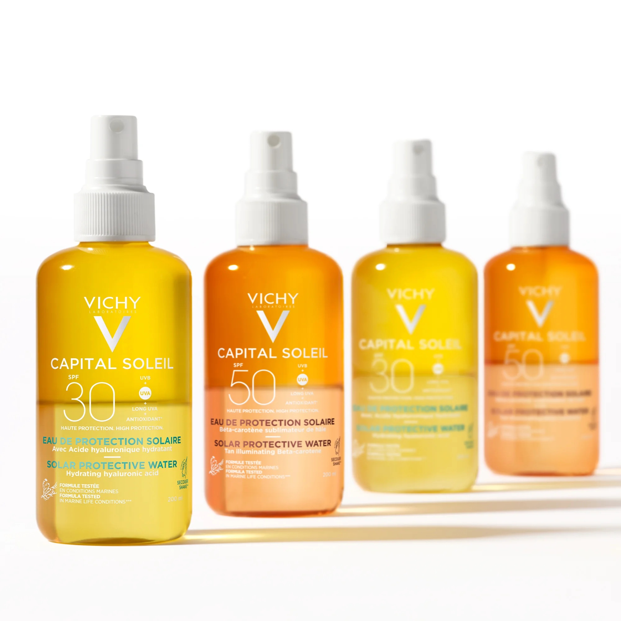 VICHY Vichy Ideal Soleil Feuchtigkeitsspendende Sonnencreme 200 ml mit Hyaluronsäure