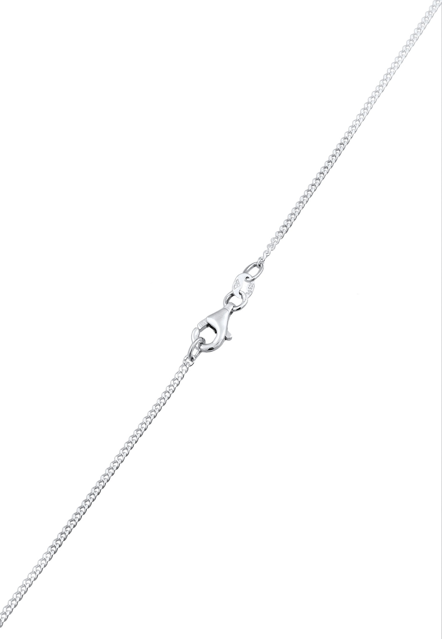 Nenalina Nenalina Collier avec Pendentif Femmes Pendentif Rond Argent Sterling 925 Party / Nouvel An 50 cm