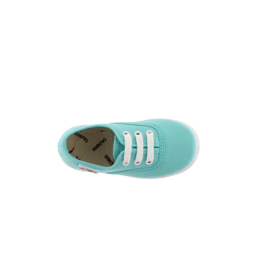 Classic English Canvas Victoria 1915 Sneakers with White Laces
