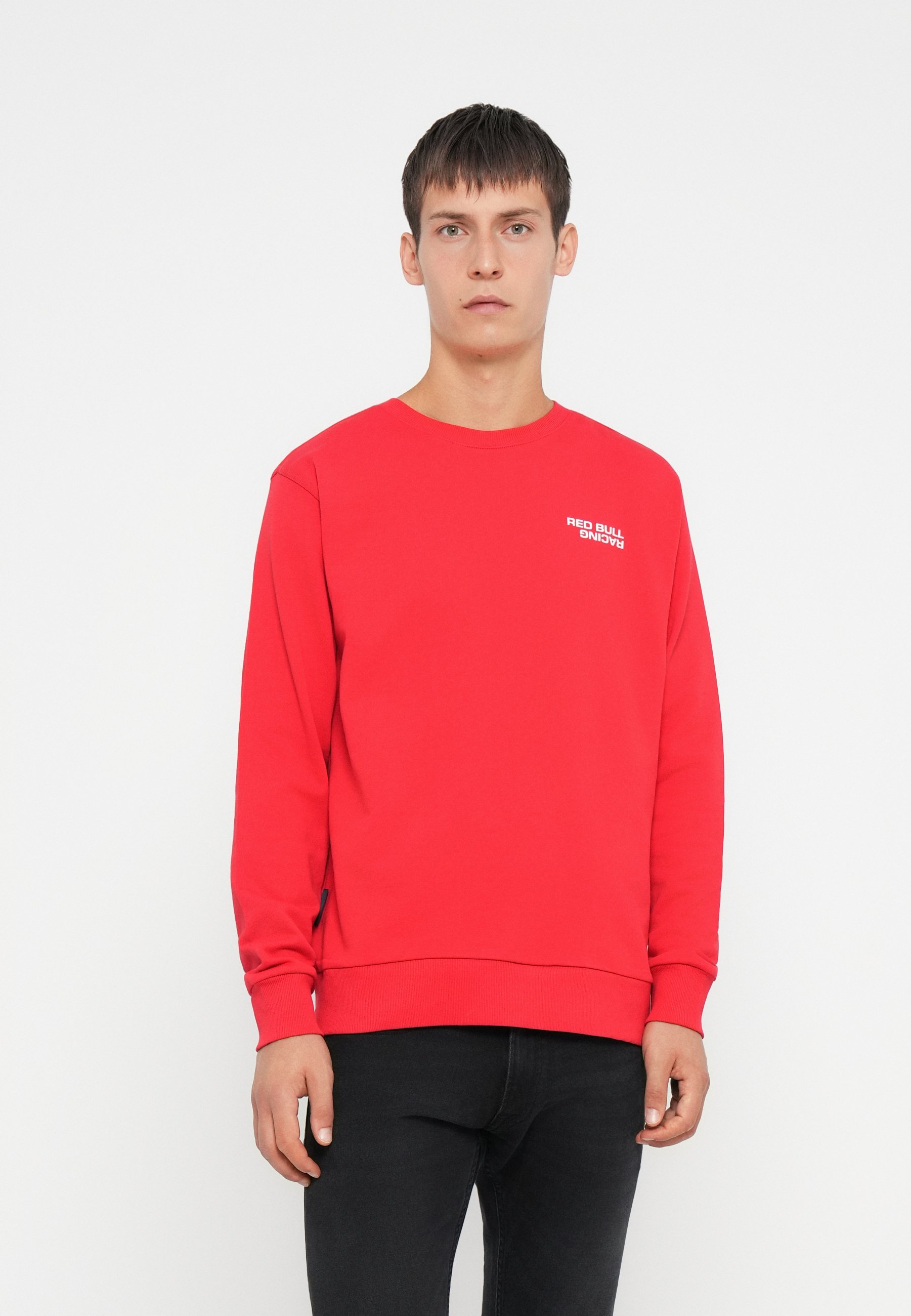 Red Bull Racing x Pepe Jeans REFLECT LOGO CREW - Sweatshirt - Marsrood