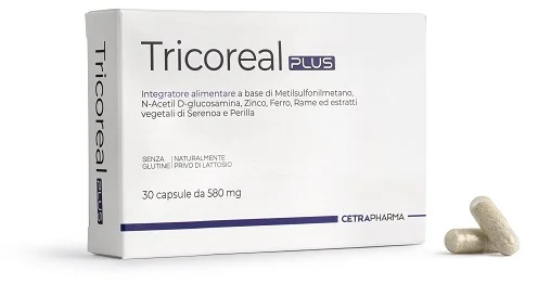 CETRA PHARMA Tricoreal Plus 30 cápsulas
