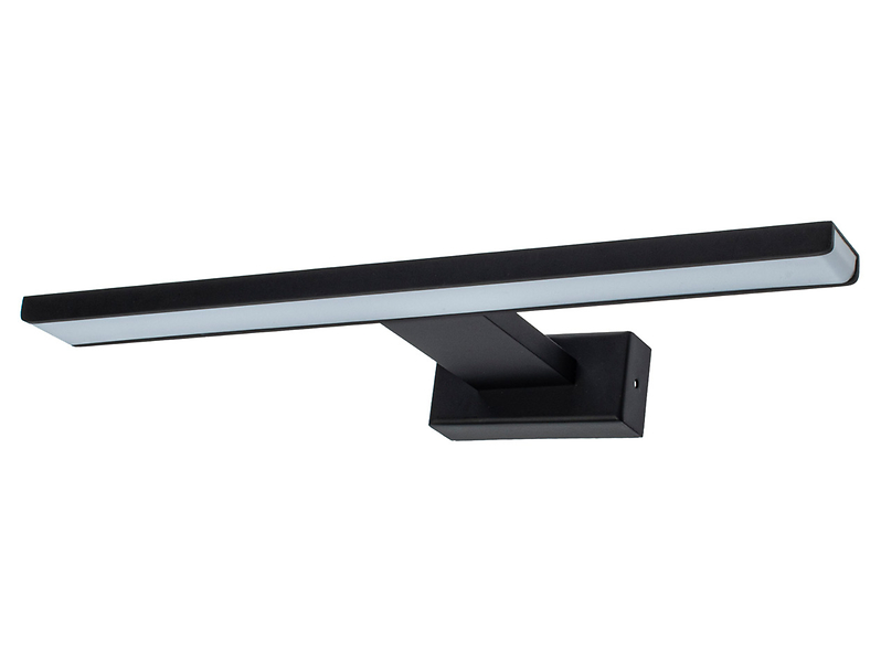 Kinkiet łazienkowy Shine LED metalowy czarny