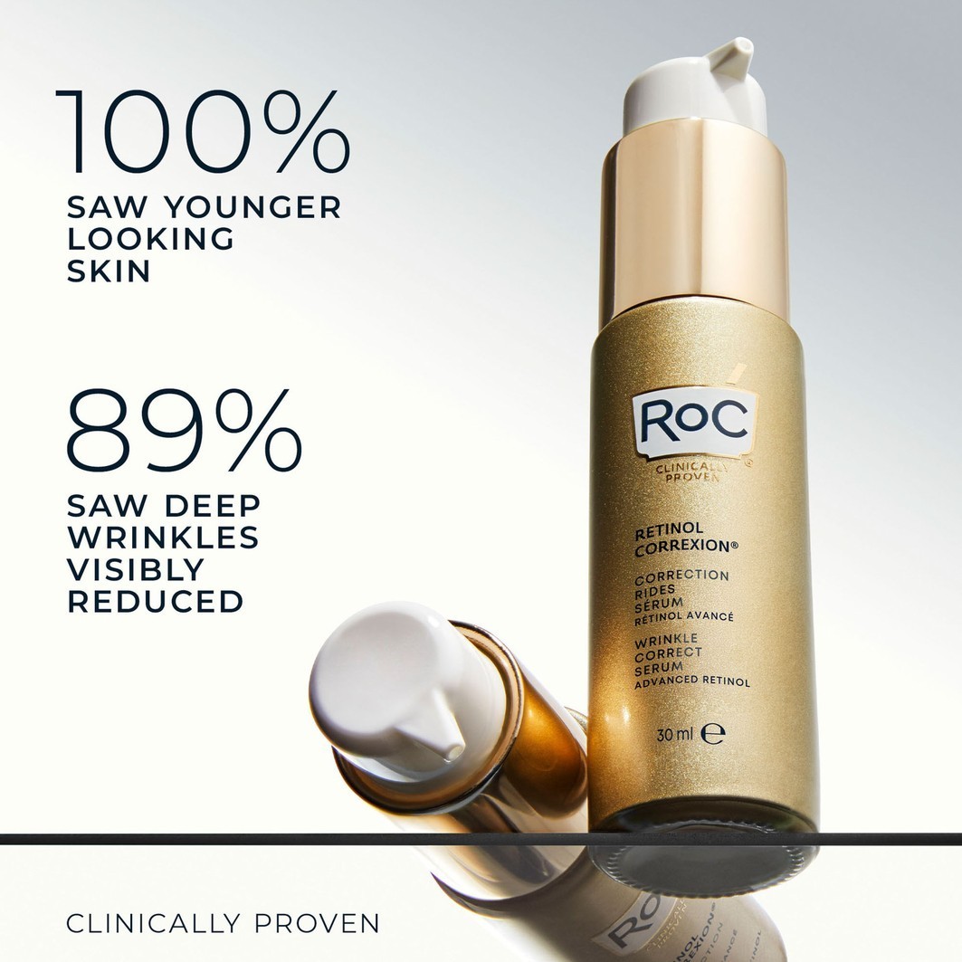 RoC senėjimą stabdantis serumas „Retinol Correxion“ raukšlių korekcijos serumas – 30 ml