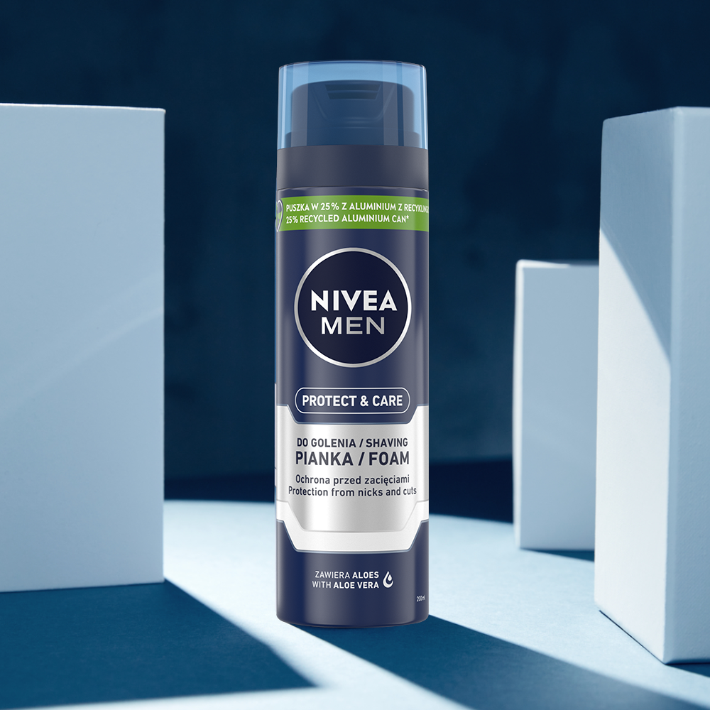 Nivea Men hidratantna pjena za brijanje za muškarce 200ml Protect Care Men