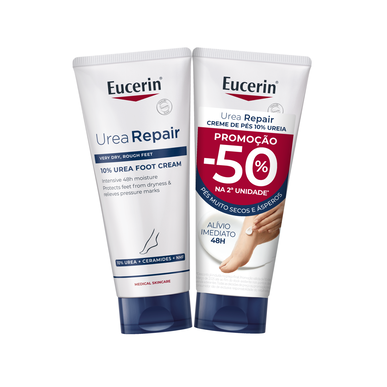 Eucerin Pack Urea Repair Plus pėdų kremas 10 % 2 x 100 ml 2 x 100 ml