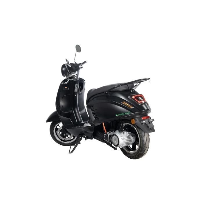 Scooter Électrique VISCOT 125cc – Moteur Brushless 5900W, Autonomie 120 km - Couleur: Noir