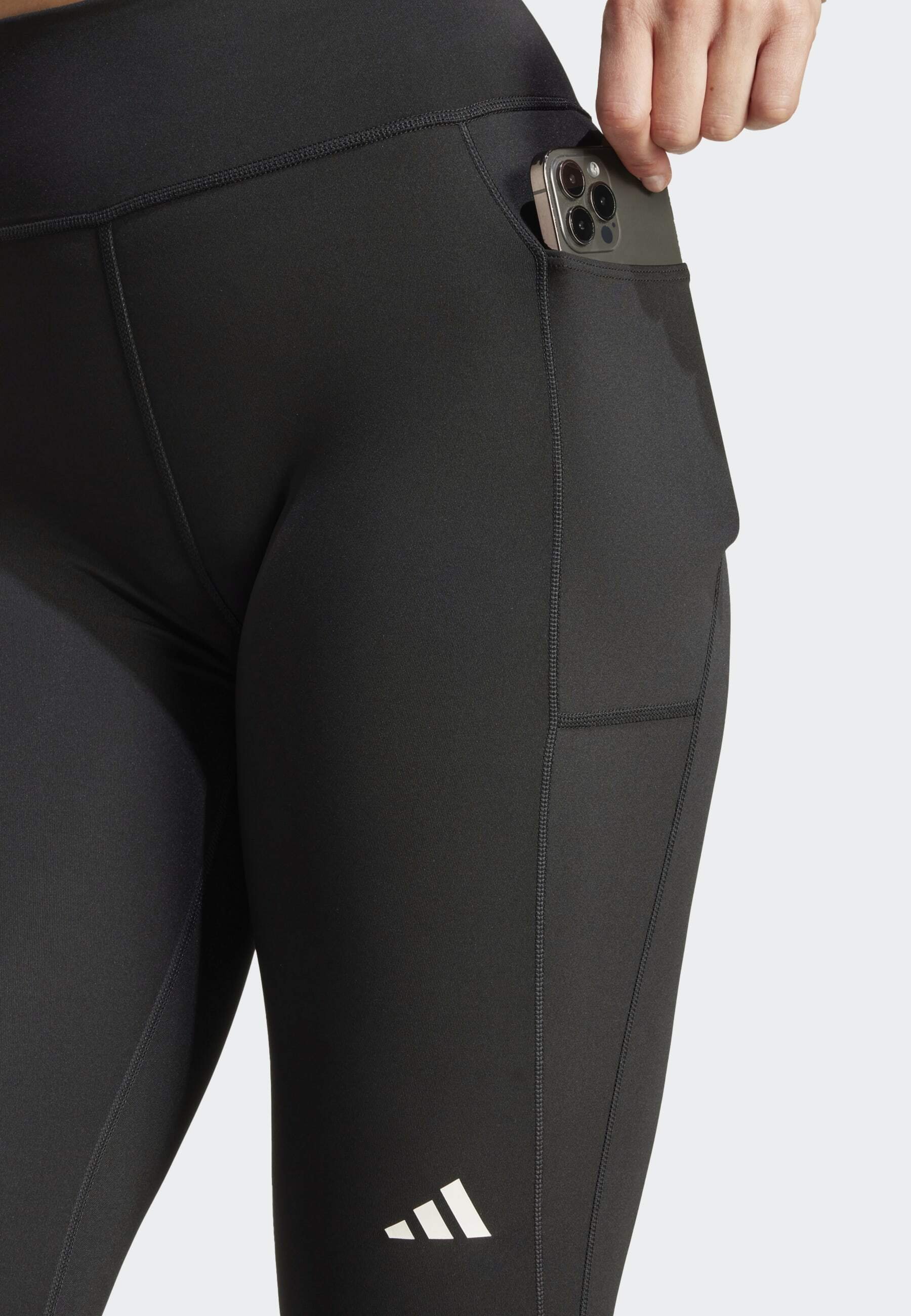 Adidas Performance OTR - Leggings da corsa - neri