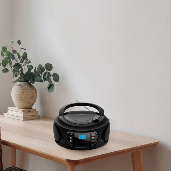 Φορητό CD Boombox CB-2, μαύρο