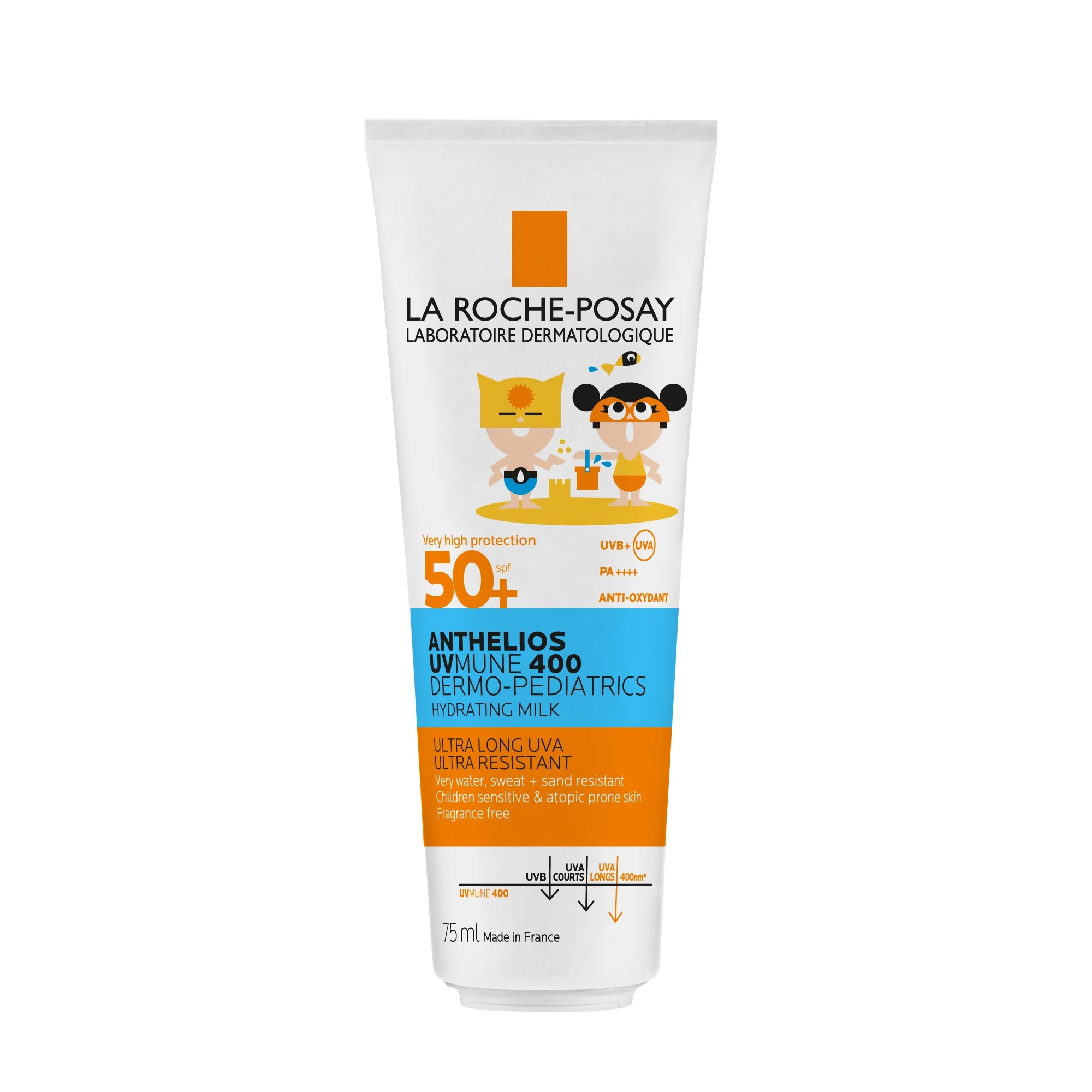 LA ROCHE POSAY La Roche Posay Anthelios Loción protectora solar para niños mayores de 50 años 75 ml Protección solar para pieles sensibles