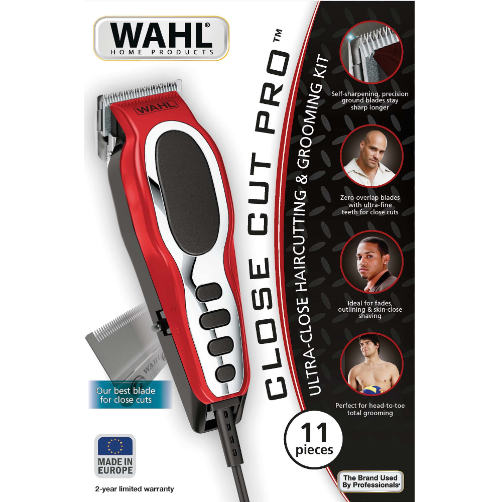 Wahl Close Cut Pro Red