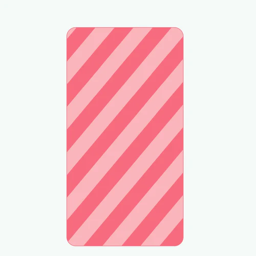 Cabaia Punta Coco - Rosa rektangulär mikrofiberhandduk