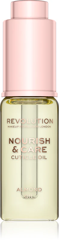 Revolution Nourish & Care: cuidado intensivo para unhas e cutículas secas com óleo de amêndoas.