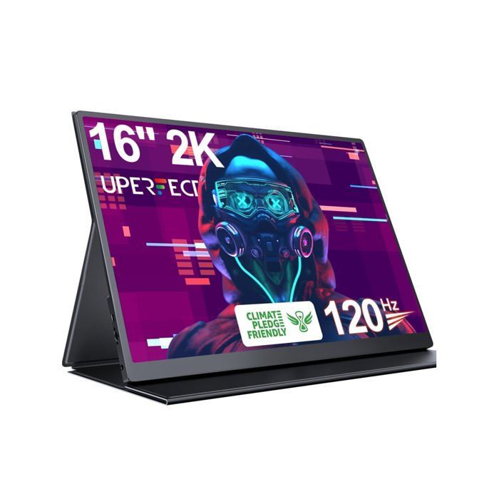 UPERFECT 16-inch 2K 2560*1600 Portable Monitor with 120Hz High Refresh Rate