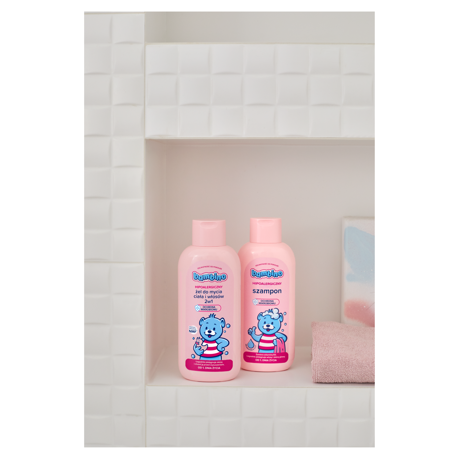 Σαμπουάν Bambino με βιταμίνη B3 400ml