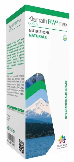 NUTRIGEA Klamath RW Max Gotas Suplemento alimentar 50 ml Fadiga física e mental