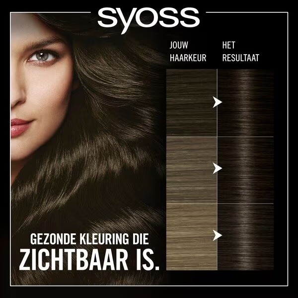 Syoss Oleo Intense 4-50 Ледено смеђа боја за косу