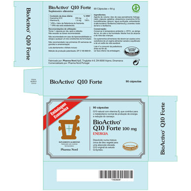 Bioaktivno prehransko dopolnilo Energy Q10 Forte 100 mg 90 kapsul