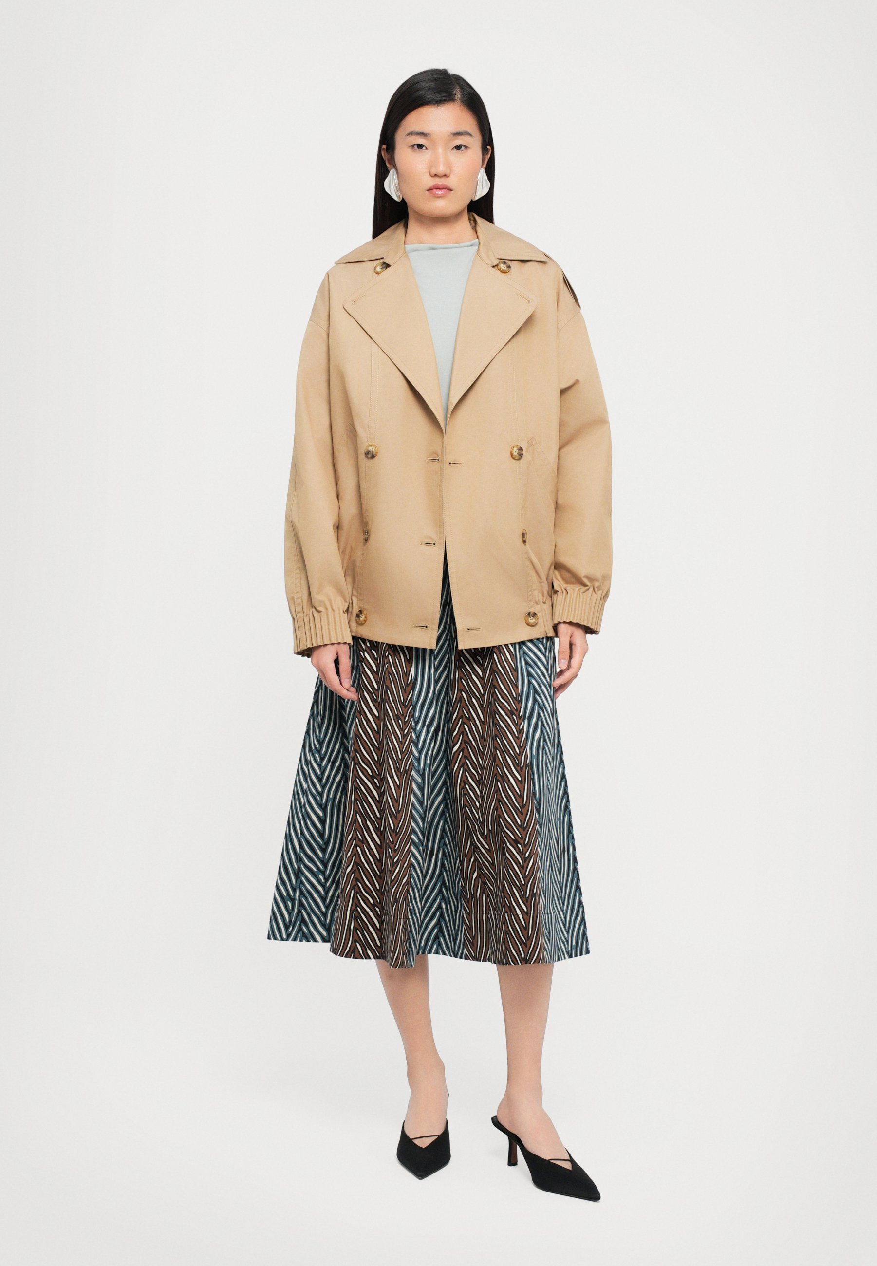 Manteau STEVIE de Diane von Furstenberg - Veste légère - kaki