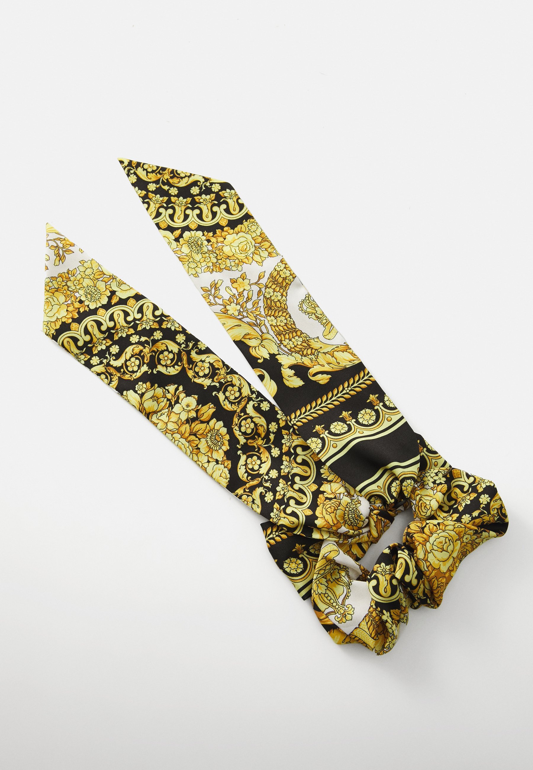 Versace ACCESSORI PER CAPELLI BIO BAROQUE 92 FOULARD KIDS UNISEX - Accessorio per acconciature - guscio d'uovo/nero