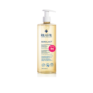 Rilastil Xerolact valomasis aliejus sausai odai 700 ml 700 ml