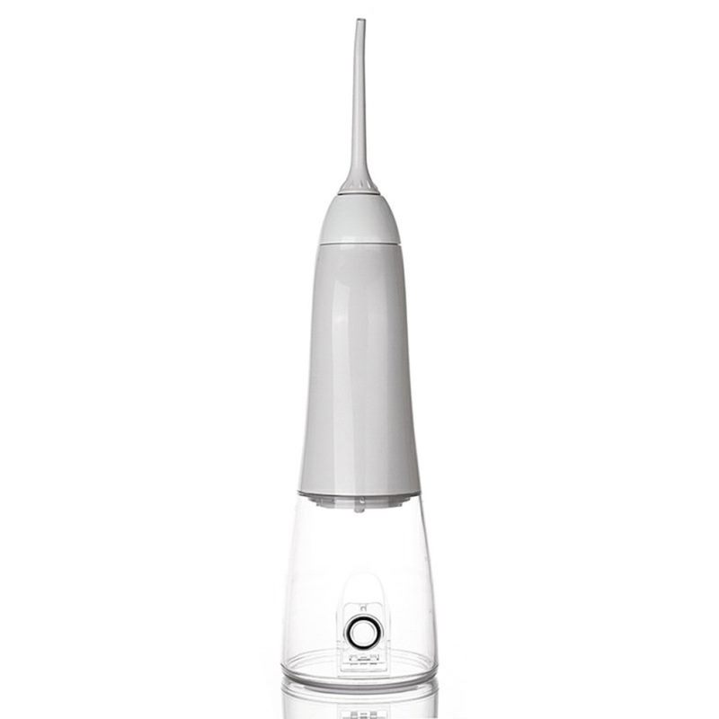 300 ml urządzenie do mycia zębów, 4 tryby, przenośny irygator do jamy ustnej, wykałaczka, ładowanie przez USB, 5 dysz, inteligentny strumień wody, nić dentystyczna