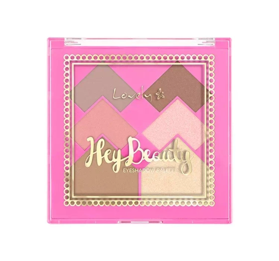 Lovely Hey Beauty wielofunkcyjna paleta do makijażu twarzy 18 g