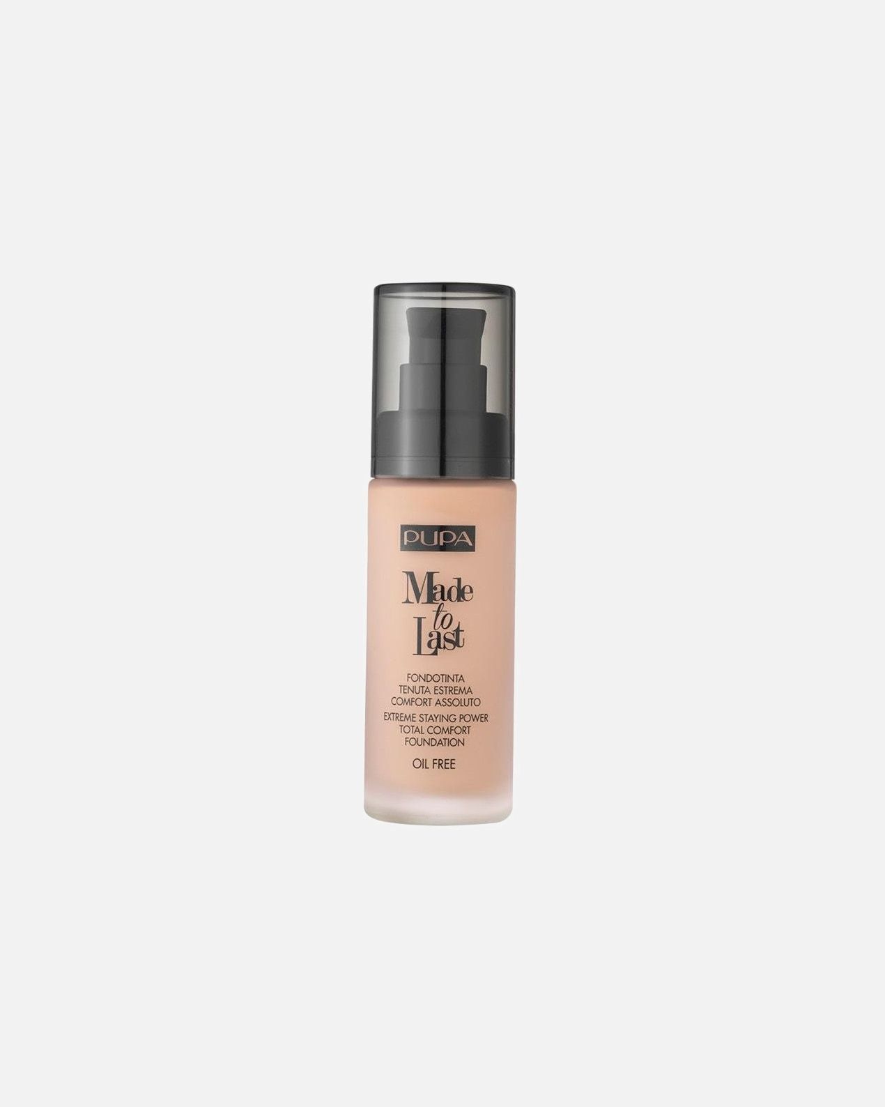 PUPA Milano makiažo pagrindas, sukurtas ilgalaikiam naudojimui – 30 ml