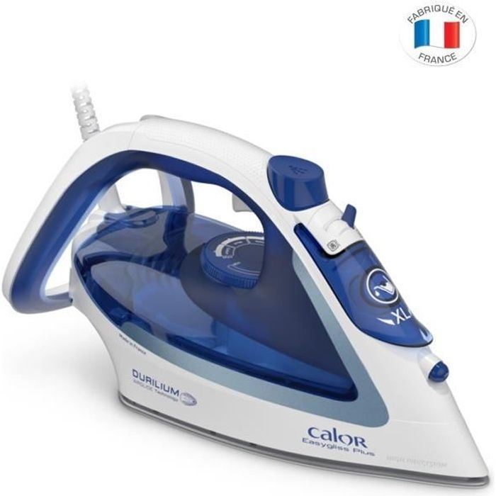 Calor Easygliss Plus Fer à Repasser 2 400 W, Jusqu'à 190g/min, FV5715C0