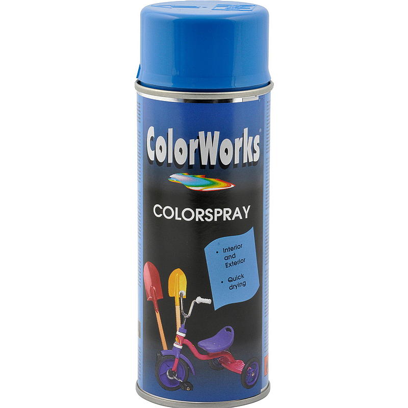 Vernice spray ColorWorks 400ml Blu RAL5015 Colorworks