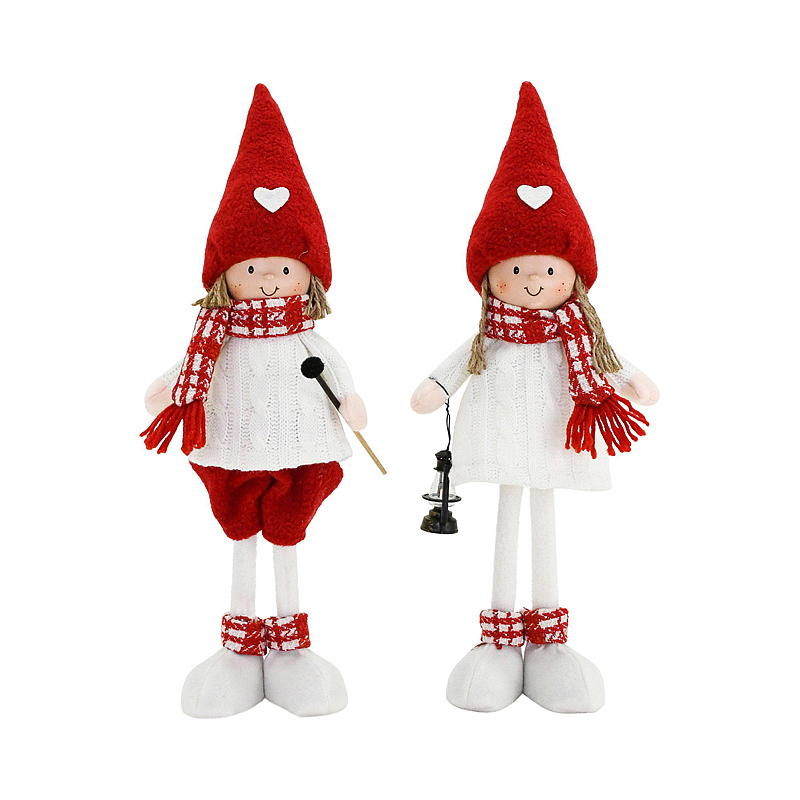 Papá Noel infantil de 40 cm (niña/niño)