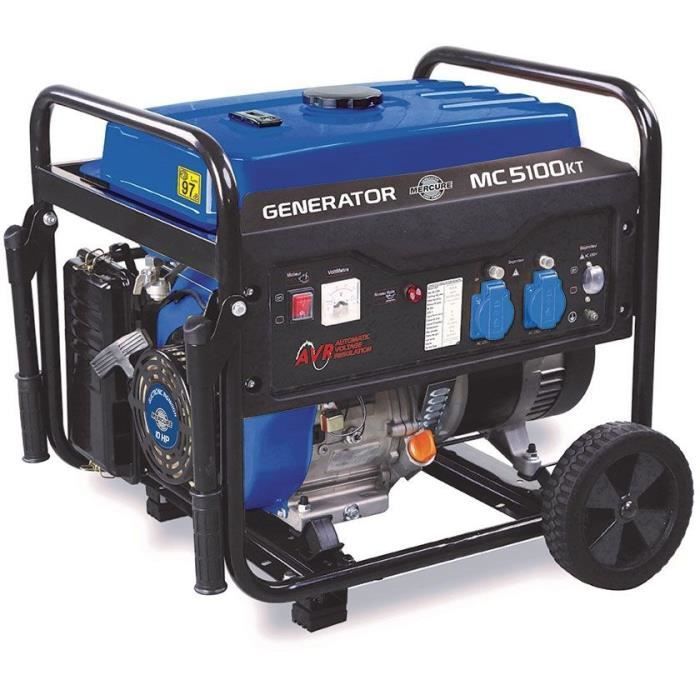Gerador AVR 4500W - MERCURE - MC5100KT 450051 - 4500 W
