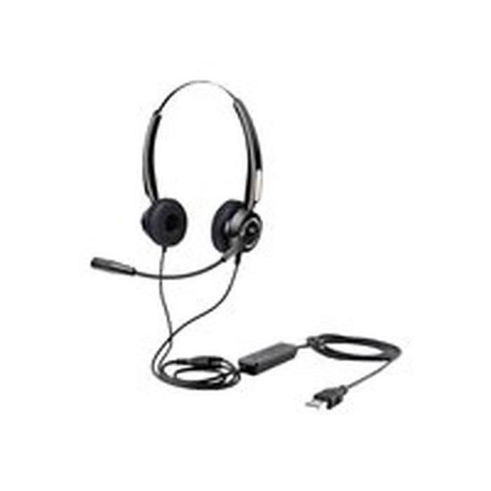 URBAN FACTORY MOVEE Headset - On-ear - Wired - Black