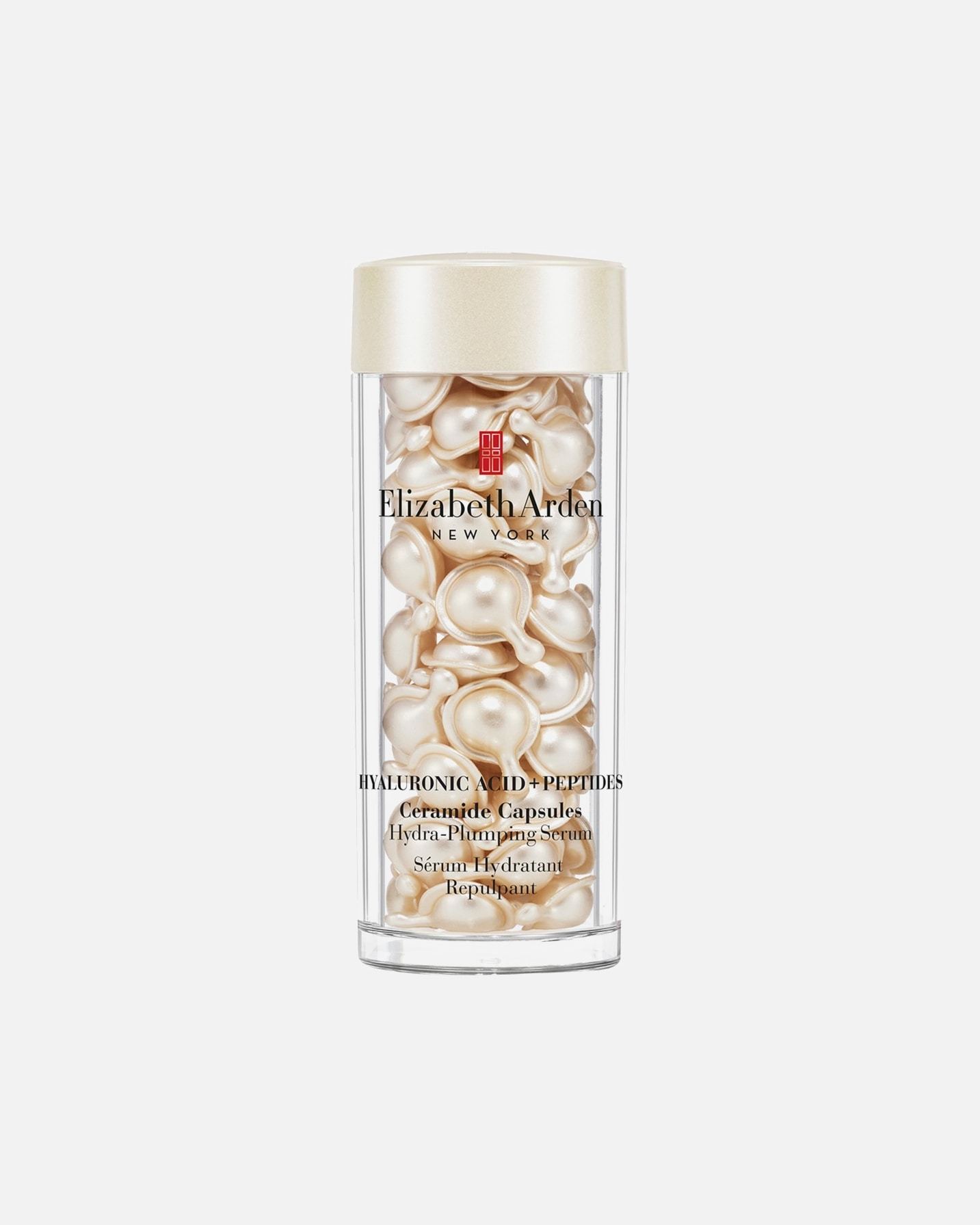 Hydratačné sérum Elizabeth Arden s ceramidmi, kyselinou hyalurónovou a peptidmi vo forme kapsúl – 14 ml – 30 kapsúl