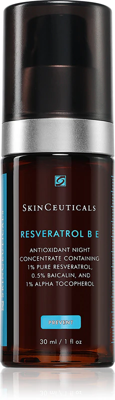 Skinceuticals Prevent Resveratrol BE Sérum Noturno Antirrugas