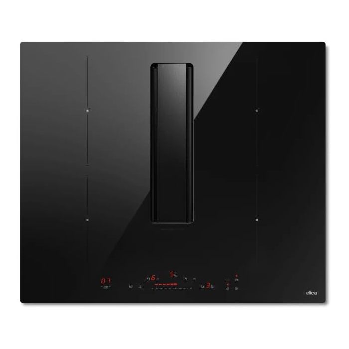 Induktionskochfeld mit Dunstabzugshaube – ELICA – Nikola Tesla Alpha B – 4 Kochzonen – PRF0196211 – Breite 60 cm