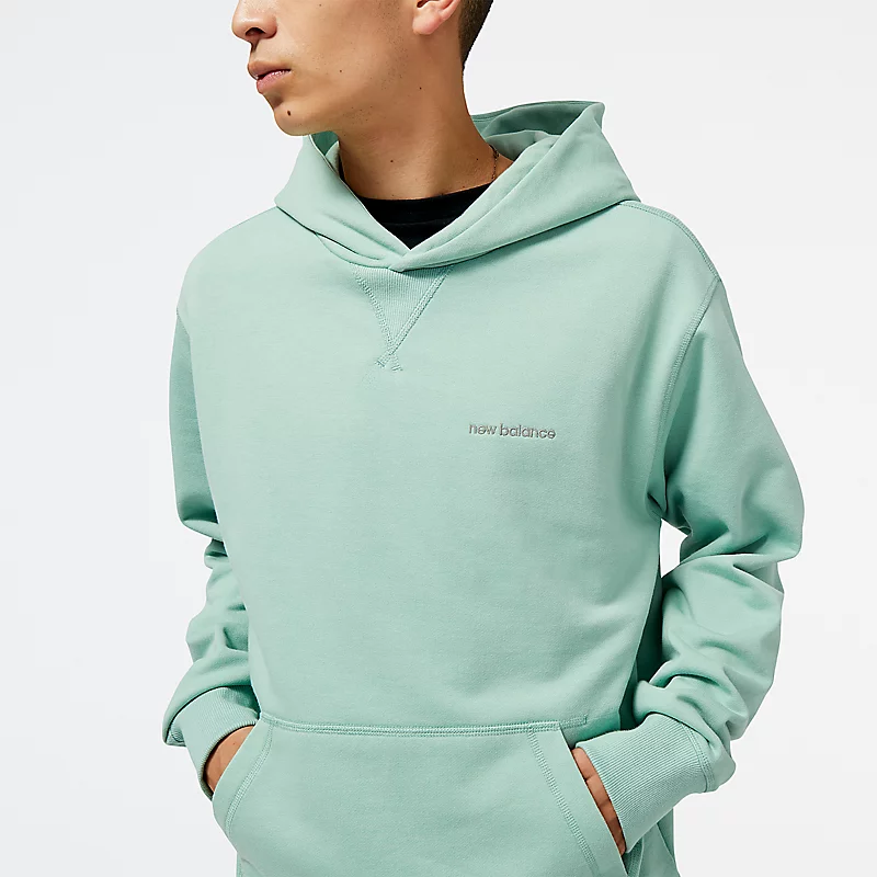 Sweat-shirts à capuche NB Athletics Nature State pour hommes – SAUGE LEAF