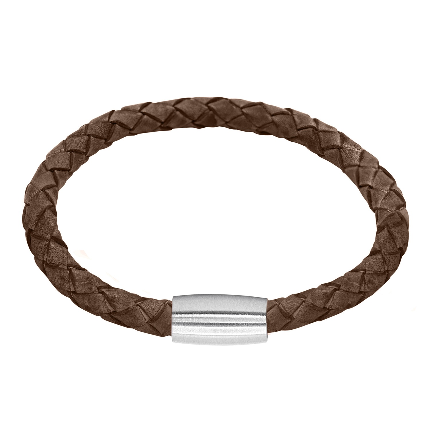 Heideman Bracelet en cuir Jaron marron