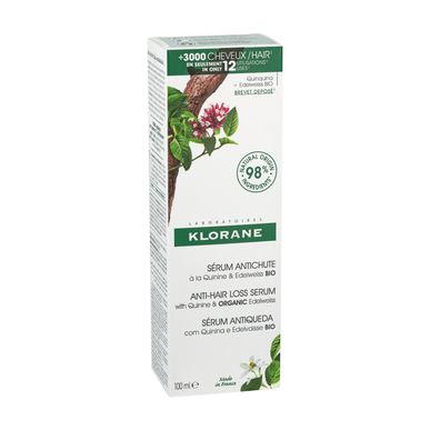 Klorane Kinin Hajhullás Elleni Szérum BIO Kinin Szérum Késlelteti a Hajhullást 100 ml 100 ml