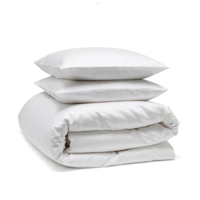 Conjunto de colchón de 140x200cm + base de cama + edredón + 2 almohadas - Espuma viscoelástica - Tamaño doble