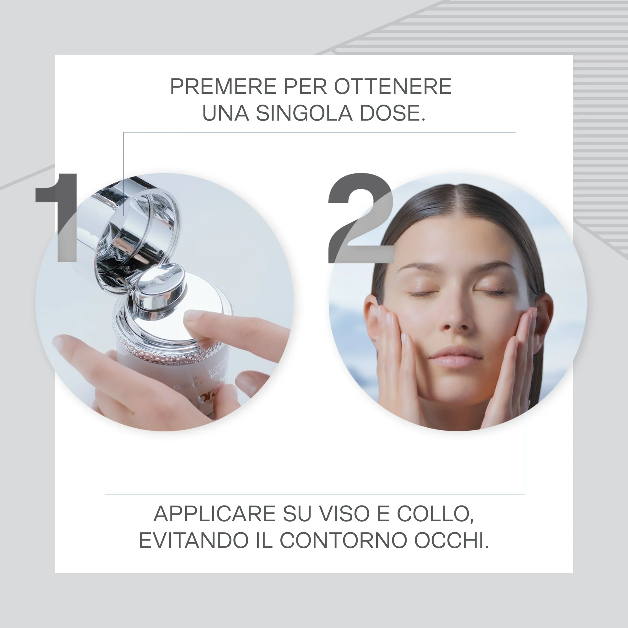 White Caviar Crème Extraordinaire Crema Viso - Tratt.viso 24 ore antimacchie, Tratt.viso 24 ore illuminante