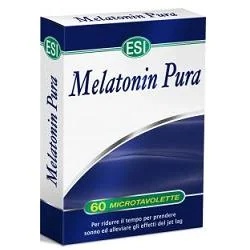 ESI Esi Melatonin Pura 60 Mikrotabletten Nahrungsergänzungsmittel für besseren Schlaf