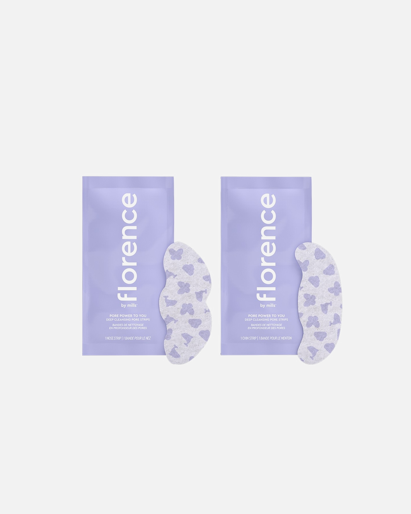 Bandes nettoyantes pour les pores Florence By Mills, soin anti-imperfections – 1 pièce
