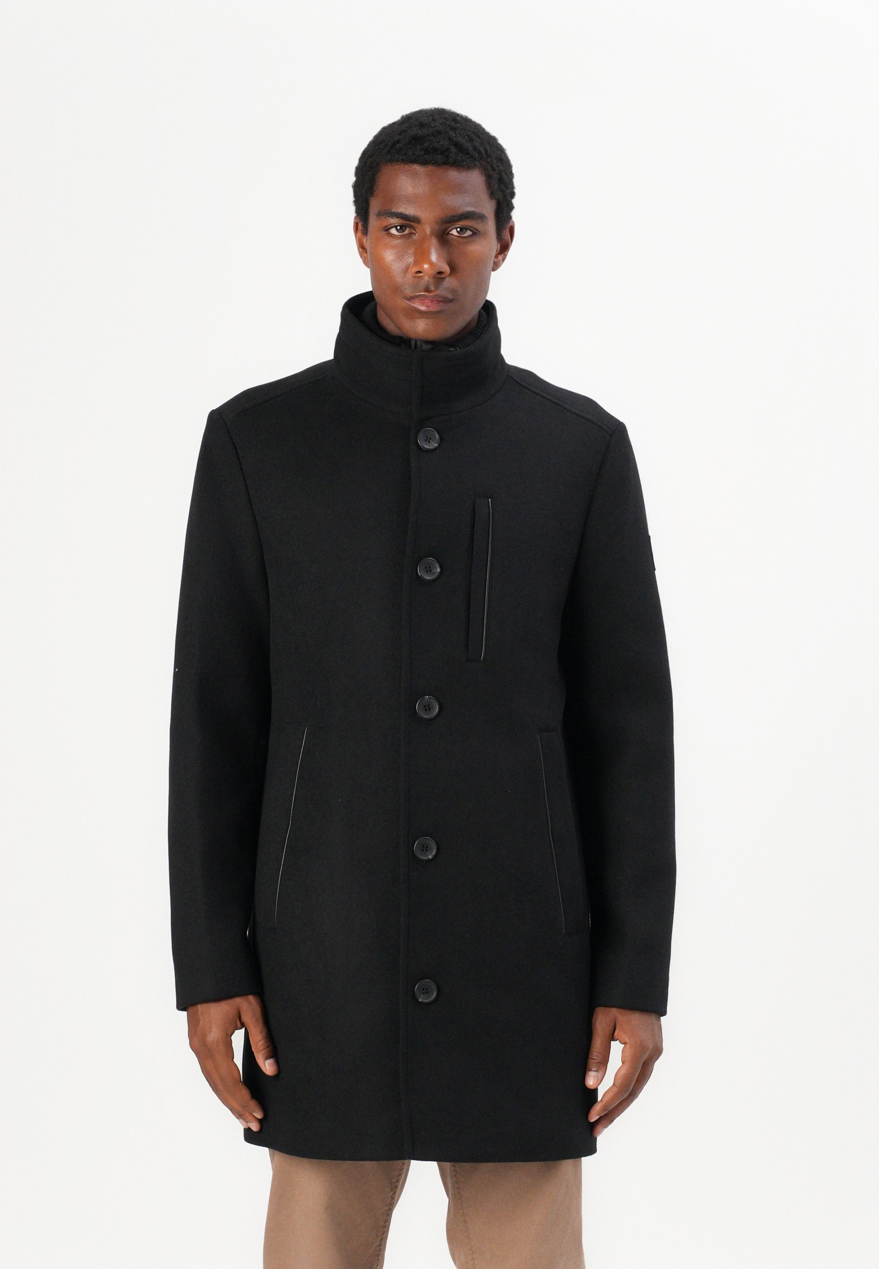 Casaco 2 em 1 TOM TAILOR - Casaco de inverno - preto