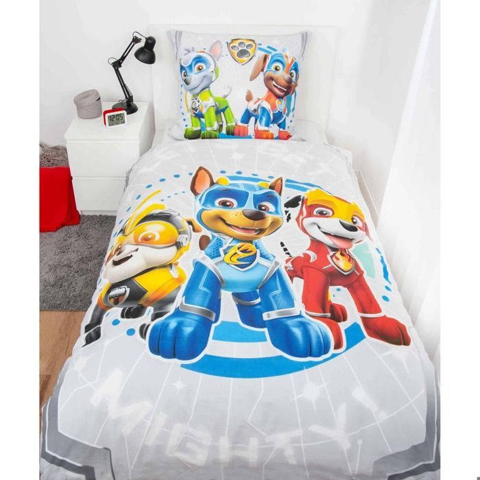 Bedding - HERDING - Glow in the dark - Grey - Removable cover - 1 person