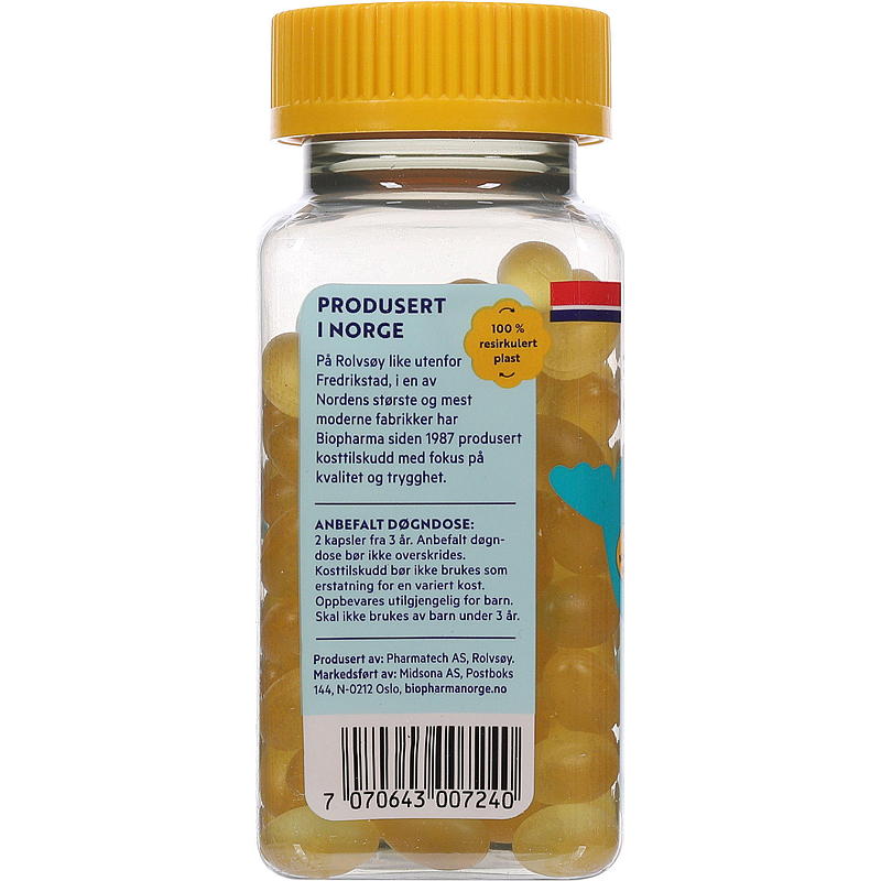 Biopharma Triple Omega-3 144 st., barn Biopharma