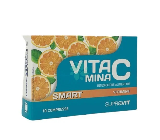 SUPRAVIT Supravit Smart Vitamina C 10 comprimidos Suplemento alimentar com vitamina C