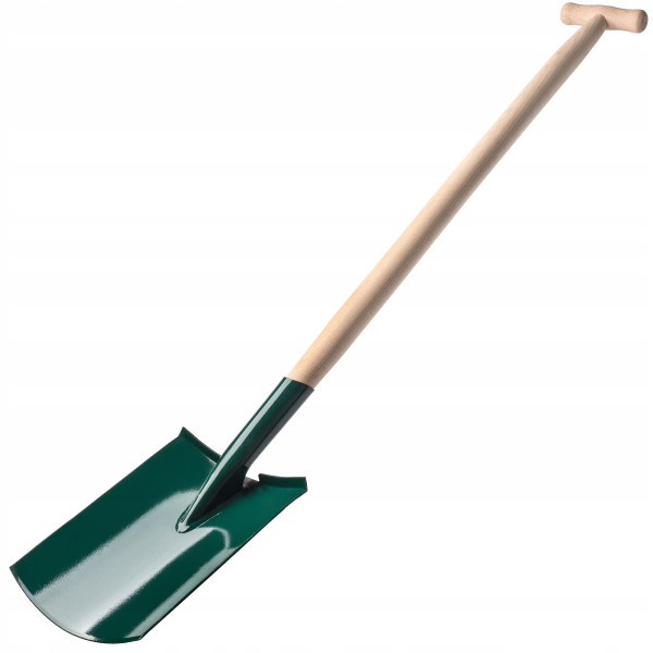 Szpadel Prosty Metalowy Trzonek Ergonomiczny 117cm