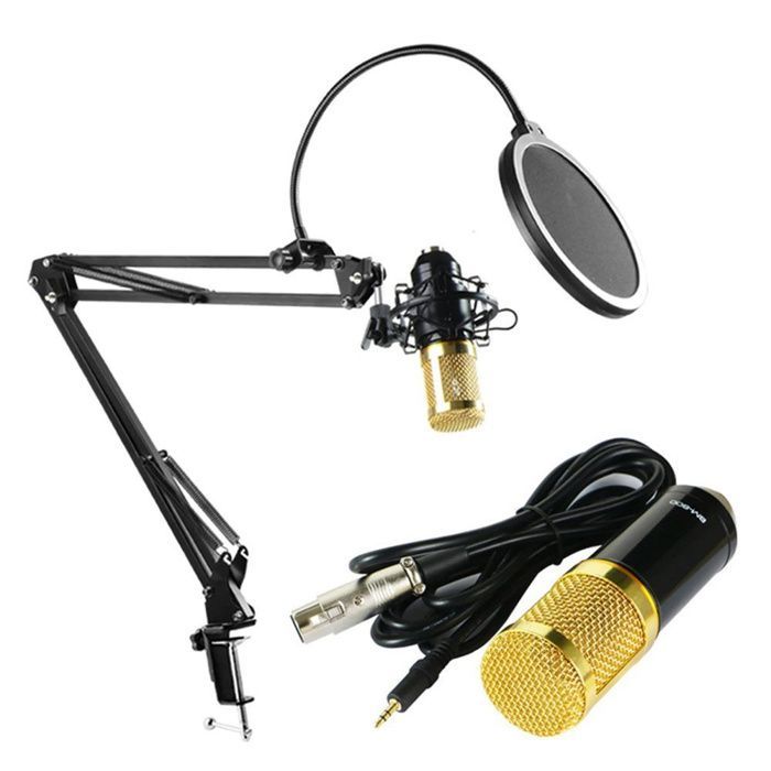 Studio microphone with mixer, sound card, Bluetooth karaoke Sodial V8x Pro KIT