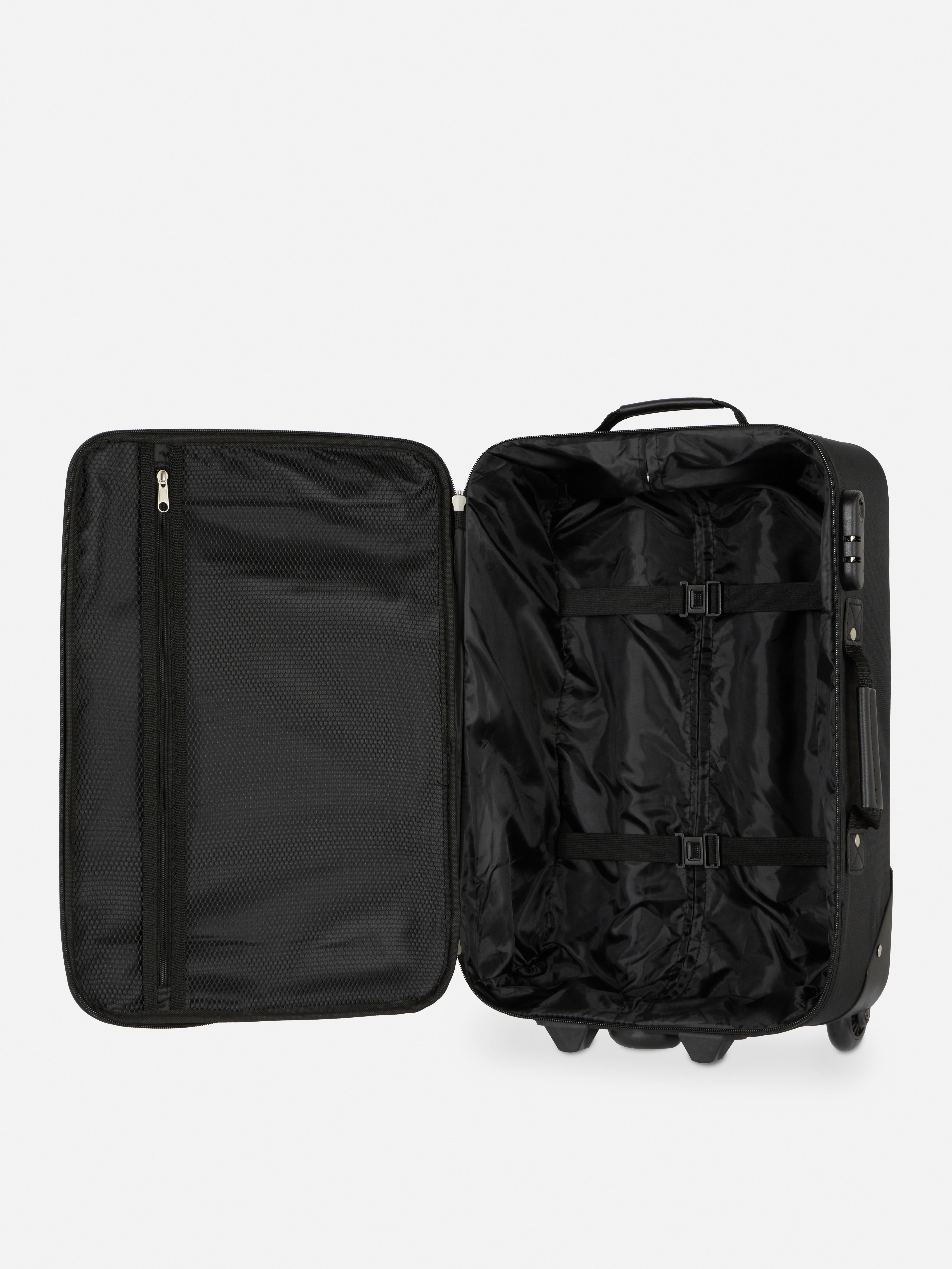 Valiză din material textil pentru avion. Rezervă-ți vacanța, avem valiza potrivită.