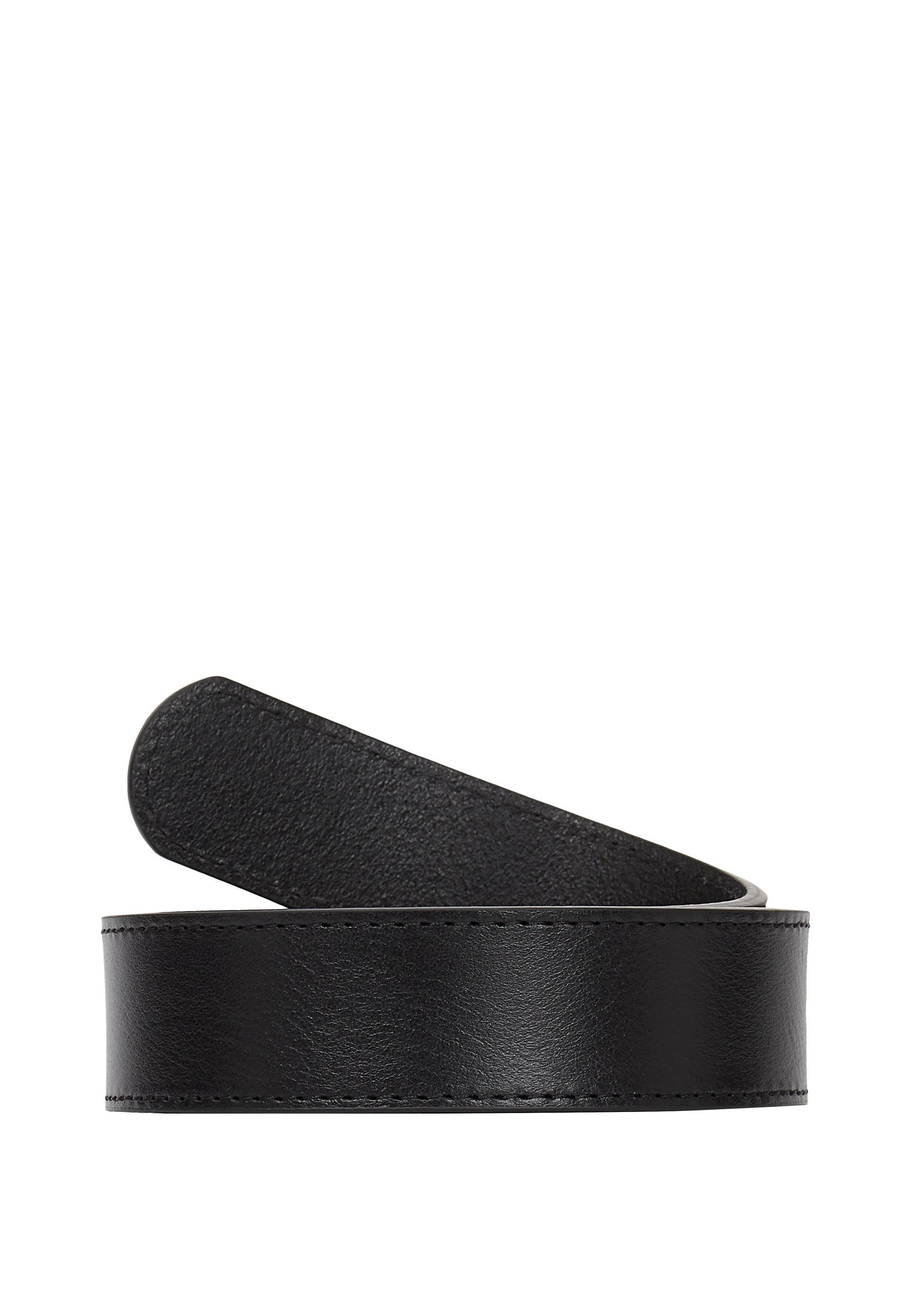 Cintura unisex Karl Lagerfeld Jeans con fibbia rotonda - Cintura business - nera